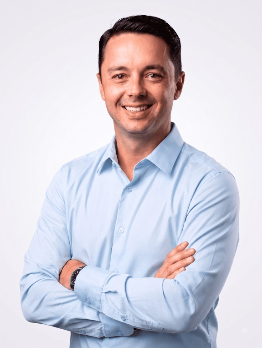 Fabiano Hirtz, fundador do Tô Hospedando